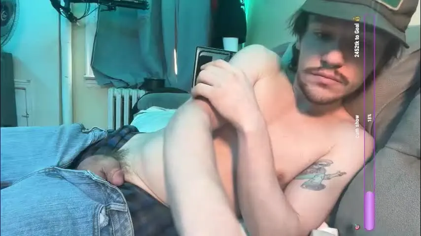 nakedboi420 — lets get LITTTT pnp - Goal: cum show [2452 tokens left] #party #bigballs #bwc #smoke #bigdick