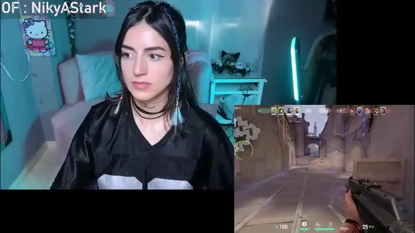 nikyastark — PRIVATE SHOWS OPEN- - Goal: 🎯 Stop gaming and show u everything --Tips distract me while I play 😵‍💫 [4873 tokens left] #latina #pvt #game #gaming #cosplay